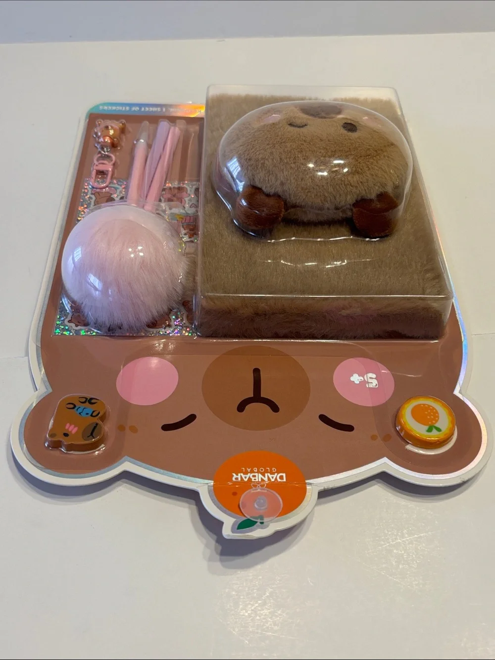 Danbar Global Capybara Stationery Set